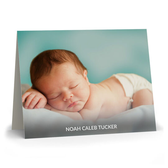 Design Your Own Folded Photo Note Cards